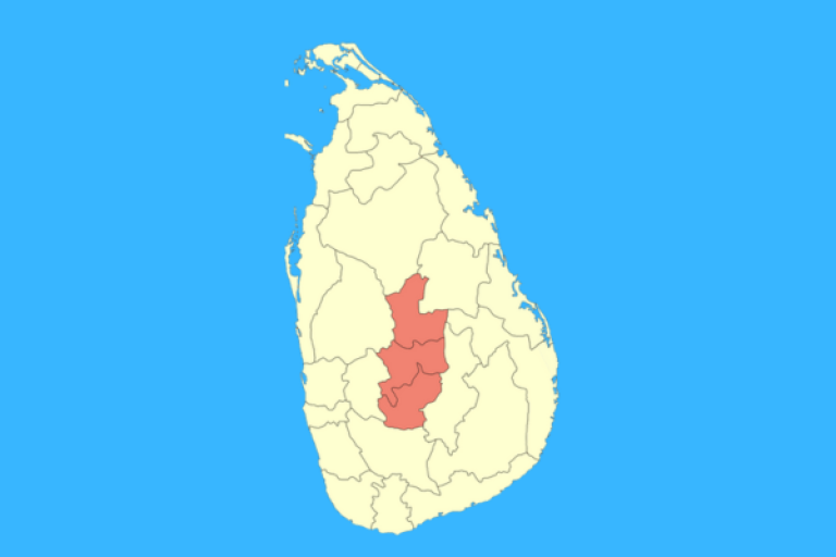 Central province, Sri Lanka