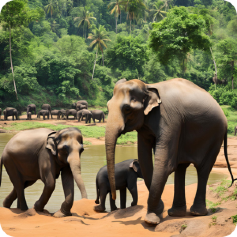 Pinnawala Elephant Orphanage, Sri Lanka