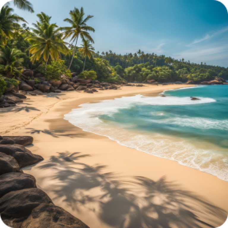 Unawatuna Beach, Sri Lanka